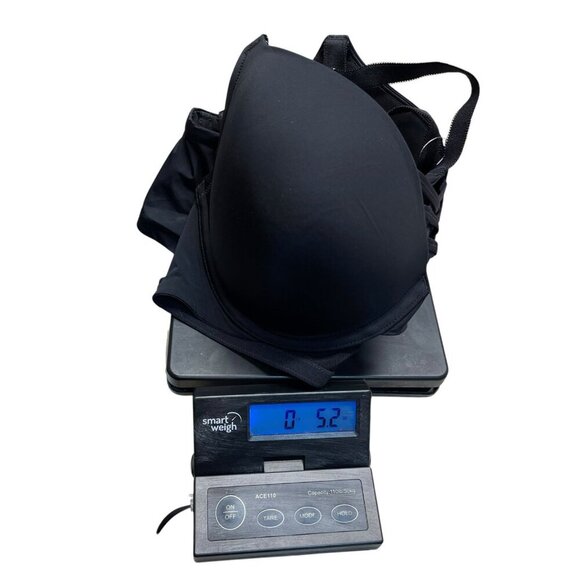 Torrid XO Plunge Push-Up Bra Black 360 Back Smoothing Underwire Criss Cross 40DD - Picture 6 of 6